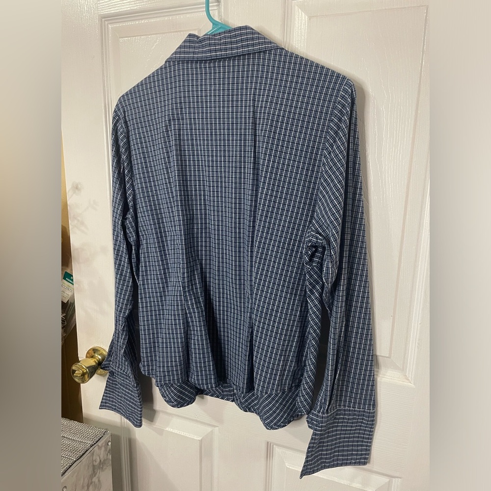 Blue button down - Picture 2 of 3